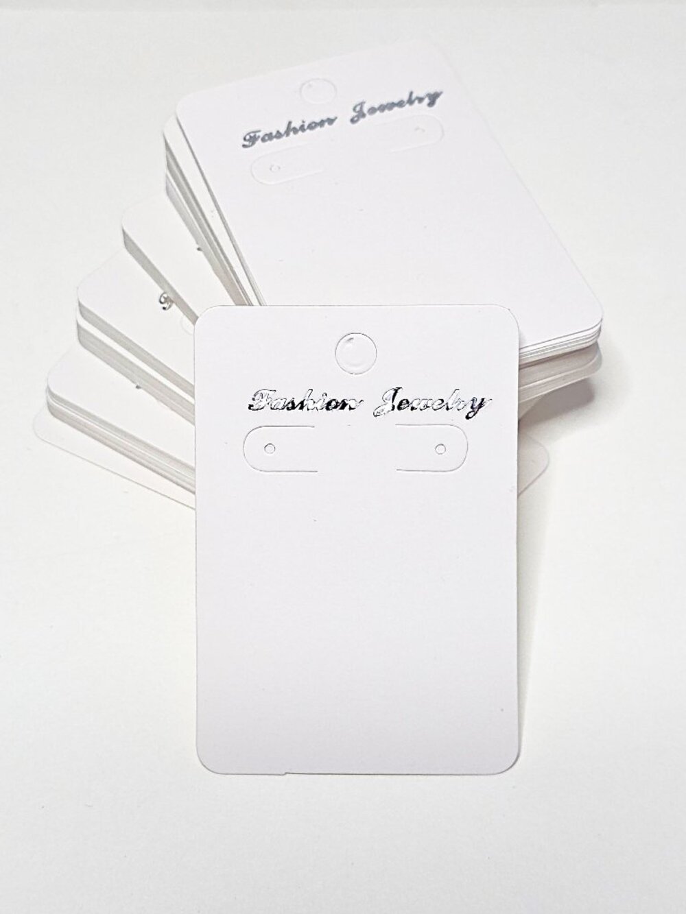 100 earring hang cards